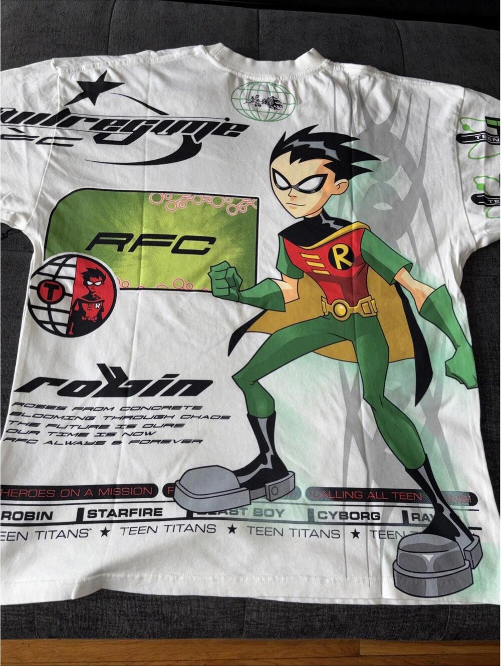 Civil x Regime Teen Titans Night System T-Shirt